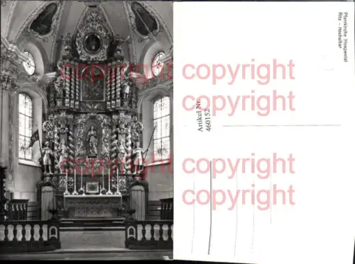 460152,Ritz Pfarrkirche Hopsental Kirche Hochaltar Kt Uri