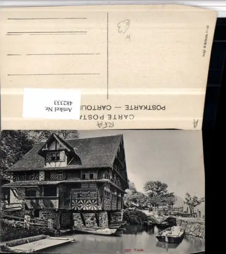 482333,Treib b. Seelisberg Haltestelle Haus Boote Kt Uri