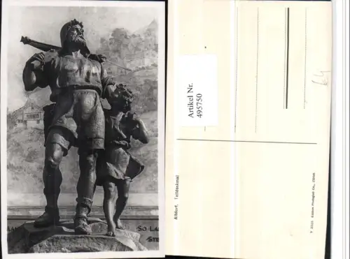 495750,Altdorf Tell-Denkmal Statue Kt Uri