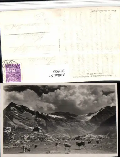 502930,Windgällenhütte b. Unterschächen Bergkulisse Kt Uri