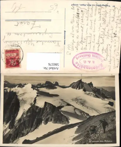 586576,Panorama v. Krönten Bergsteigen b. Silenen Switzerland