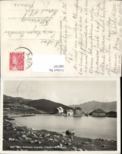 586747,San Gottardo Ospizio S. Gotthard Hospiz Andermatt Switzerland