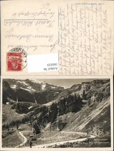 586939,Klausenstrasse Blick geg. Klus u. Claridenstock Altdorf Switzerland