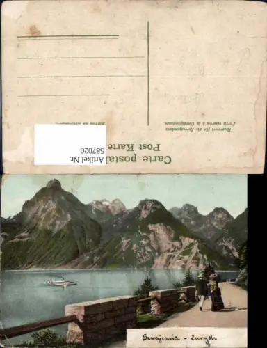 587020,Axenstrasse Schiff Dampfer Sisikon Switzerland