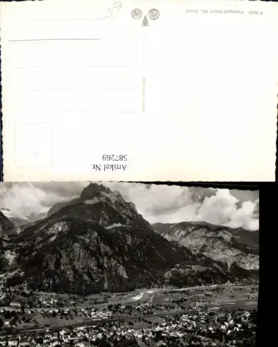 587269,Foto Ak Erstfeld Totale Switzerland