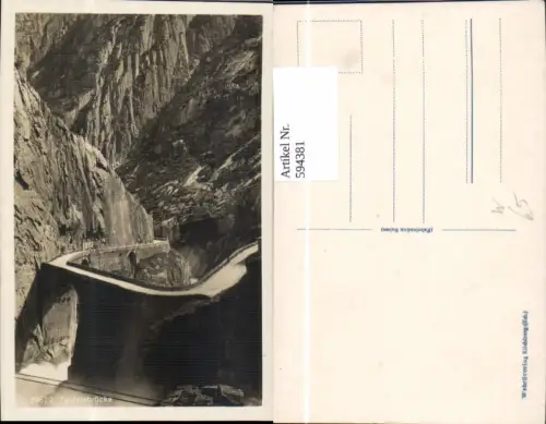 594381,Schöllenen Göschenen Teufelsbrücke