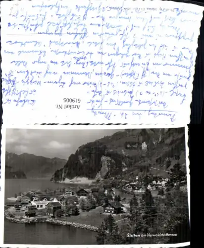 619005,Foto Ak Sisikon a. Vierwaldstättersee