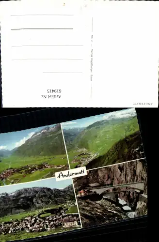 619415,Mehrbild Ak Andermatt Ansichten