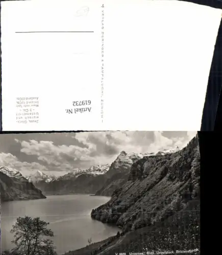 619732,Foto Ak Urnersee Rütli Urirotstock Bristenstock Seelisberg