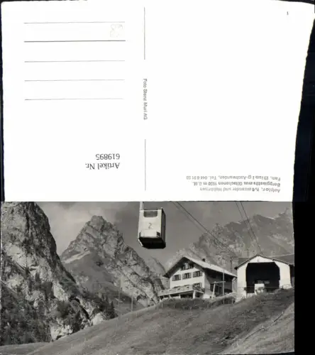 619895,Foto Ak Isenthal Berggasthaus Gitschenen Aelpler Maisander u. Hohbrisen