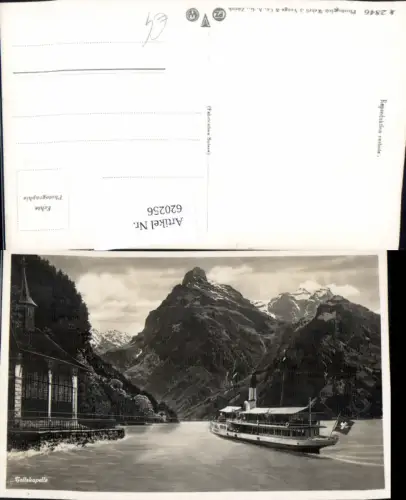 620256,Foto Ak Tellskapelle Seelisberg Sisikon