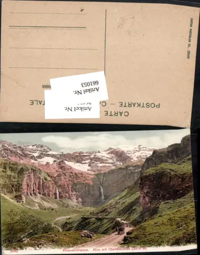 661053,Klausenstrasse Klus mit Claridenstock Altdorf Switzerland