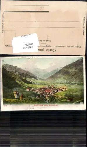 690626 Andermatt gegen Hospenthal Uri