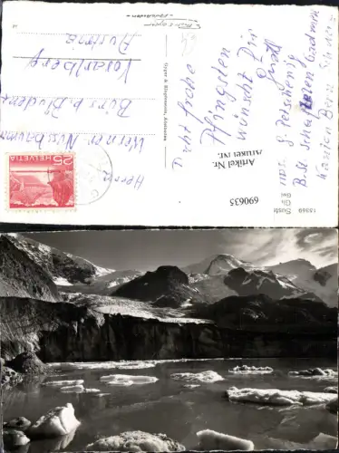 690635 Sustenstrasse Gletschersee Steingletscher Tierberg Susten Innertkirchen Wassen Uri Bern