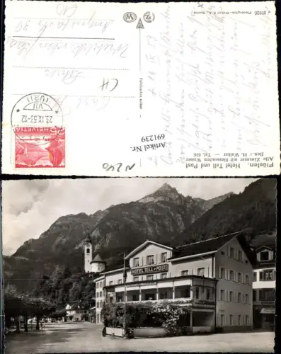 691239 Flüelen Hotel Tell und Post Uri