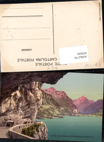 693684 Axenstraße Bristenstock Vierwaldstättersee Fluelen Kt. Uri