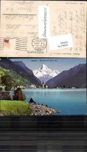 693691 Axenstraße Bristenstock Vierwaldstättersee Fluelen Kt. Uri