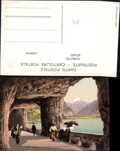 693693 Axenstraße Bristenstock Vierwaldstättersee Fluelen Kt. Uri