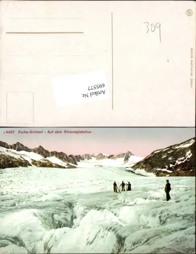 695577 Furka Grimsel Rhonegletscher Gletscher Andermatt Susten Uri pub Photoglob 4467