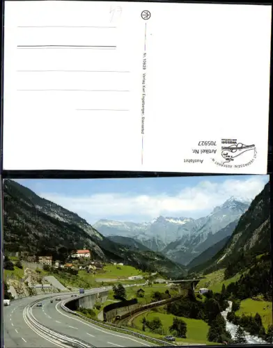 705927 Wassen am Gotthard Susten Interlaken