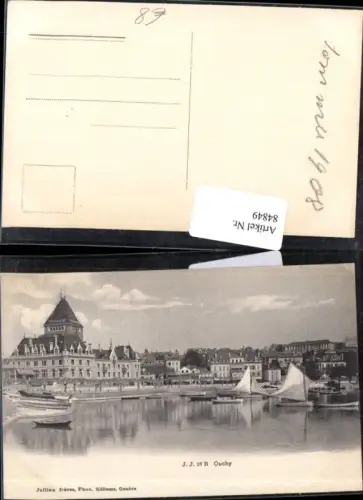 84849, Jullien freres Ouchy Segelboote  Kt Waadt
