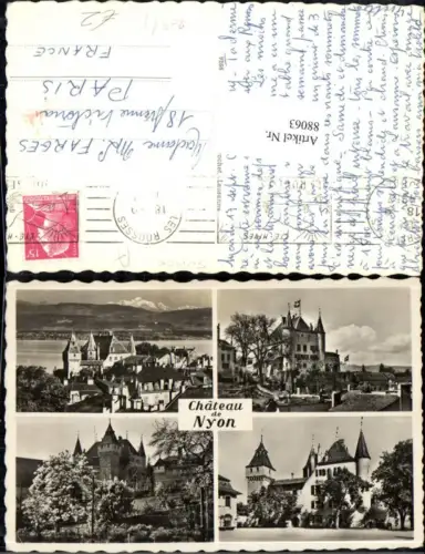 88063,Chateau de Nyon Schloss Nyon Kt Waadt