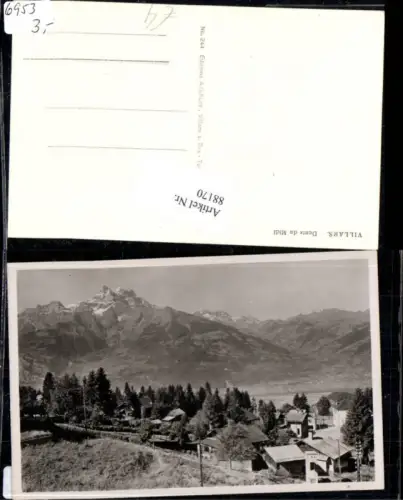 88170,Foto AK Villars Dents du Midi Kt Waadt