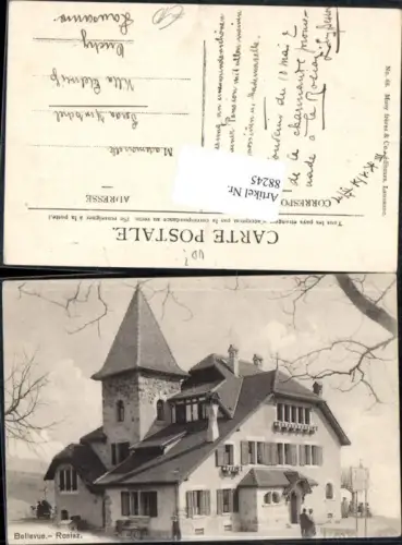 88245,Bellevue Rosiaz Detailansicht Kt Waadt