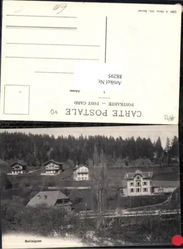 88295,Ballaigues Ortsansicht Kt Waadt