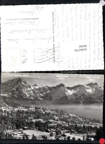 88304,Villars et les Alpes Vaoudoises Kt Waadt