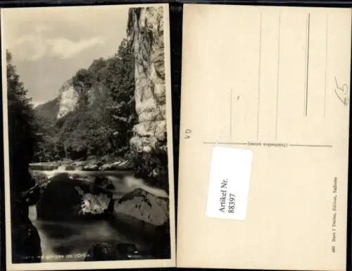 88397,Dans les gorges de l Orbe Kt Waadt