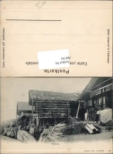 88741,Gryon Hütte Kt Waadt