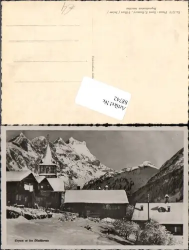 88742,Gryon et les Diablerets Kt Waadt
