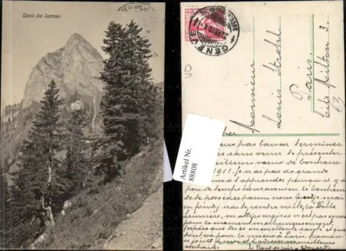 88808,Dent de Jaman Kt Waadt