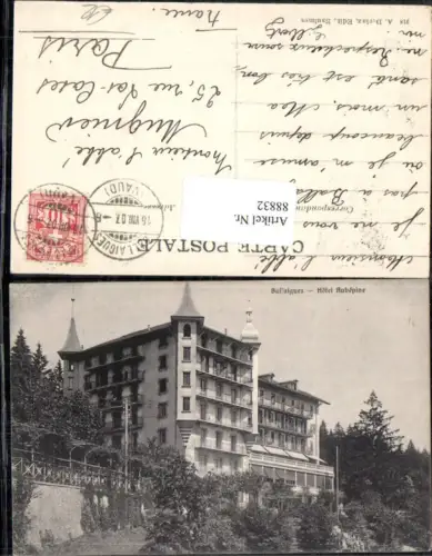 88832,Ballaigues Hotel Aubepine Detailansicht Kt Waadt