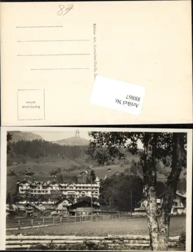 88867,Foto AK Diablerets Grand Hotel Kt Waadt
