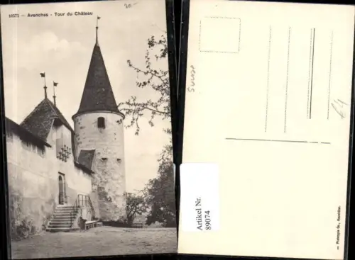 89074,Avenches Tour du Chateua Kt Waadt