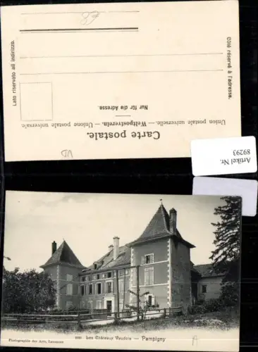 89293,Les Chateaux Vaudois Pampigny Kt Waadt