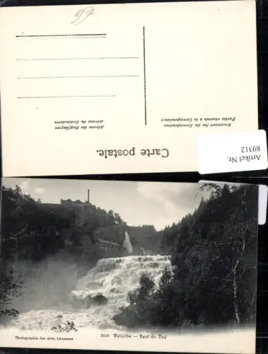 89312,Vallorbe Sauf du Day Fluss Kt Waadt