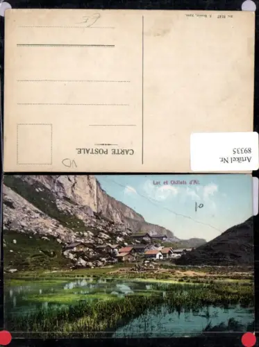89335,Lac et Chalets d'Ai Kt Waadt