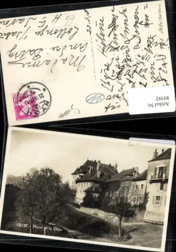 89392,Nyon et la Dole Kt Waadt