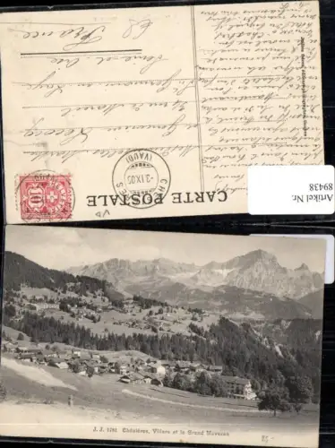 89438,Chésières Les Ecovets et Leysin Kt Waadt