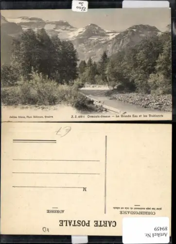 89459,Ormonts dessus La Grand eeau et les Diablerets Kt Waadt