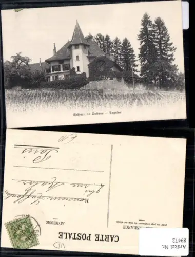 89472,Chateau de Cottens Genins Kt Waadt