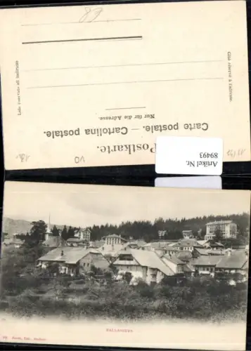 89493,Ballaigues Ortsansicht Kt Waadt
