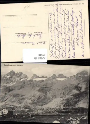 89518,Salanfe et Dent du Midi Kt Waadt