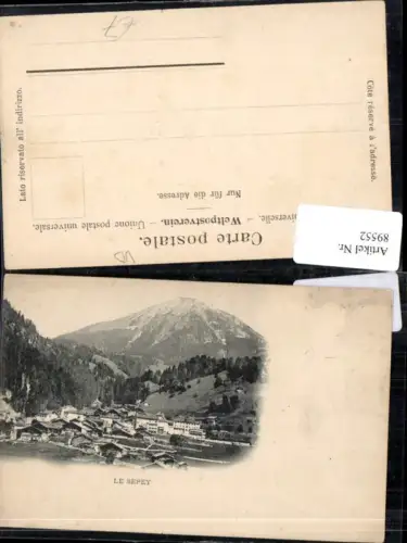 89552,Le Sepey Litho Kt Waadt