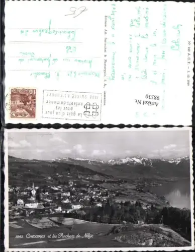 98330,Chexbres et les Rochers de Naye Kt Waadt
