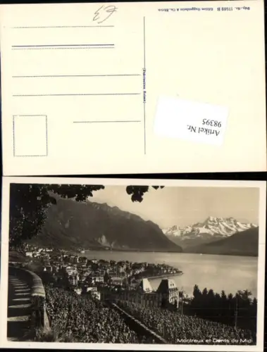 98395,Montreux et Dents du Midi Kt Waadt