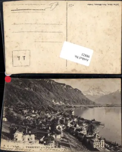 98823,Territet et la Dent du Midi Kt Waadt